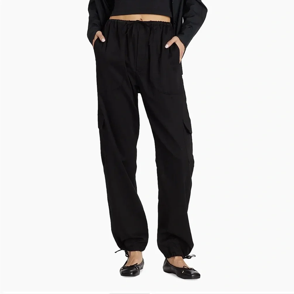 LESET Black Yoko Jogger Pants - Picture 1 of 10
